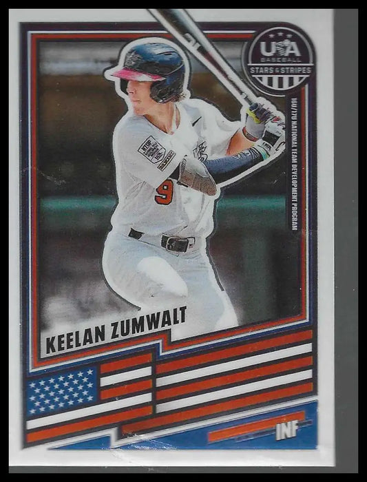 2026 Panini Stars & Stripes Prizm USA Baseball #152 Max Hemenway - Baseball Card Single