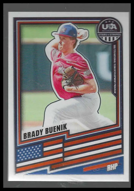 2026 Panini Stars & Stripes Prizm USA Baseball #4 Cooper Gornet - Baseball Card Single