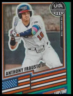 2026 Panini Stars & Stripes Prizm USA Baseball Green #48 Duncan Mount - Baseball Card Single