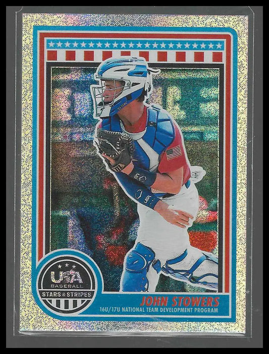 2026 Panini Stars & Stripes Prizm USA Baseball Prizmatic #8 Zion Rose - Baseball Card Single