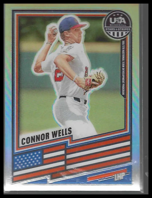 2026 Panini Stars & Stripes Prizm USA Baseball Silver #56 Chase Gockenbach - Baseball Card Single