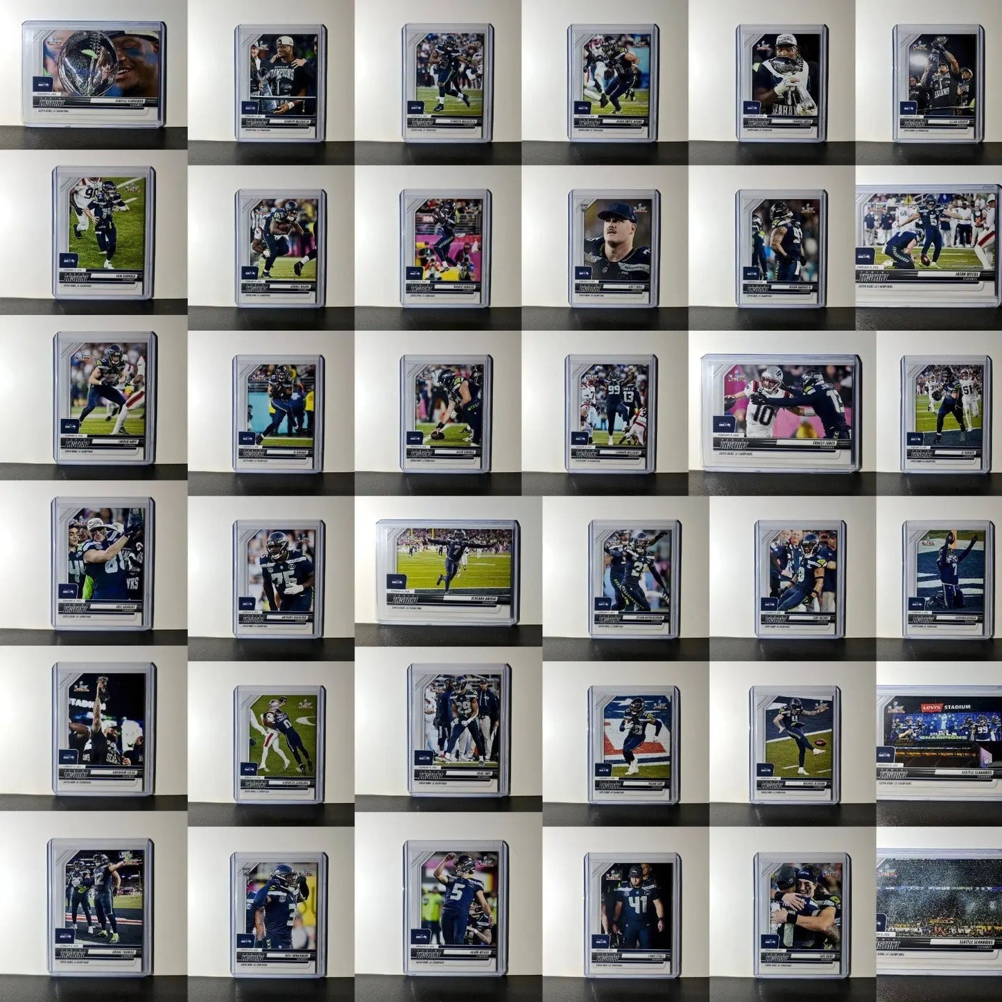 2026 Panini Super Bowl LIX Complete 36 Card Seattle Seahawks Football Card Set - Football Card Single