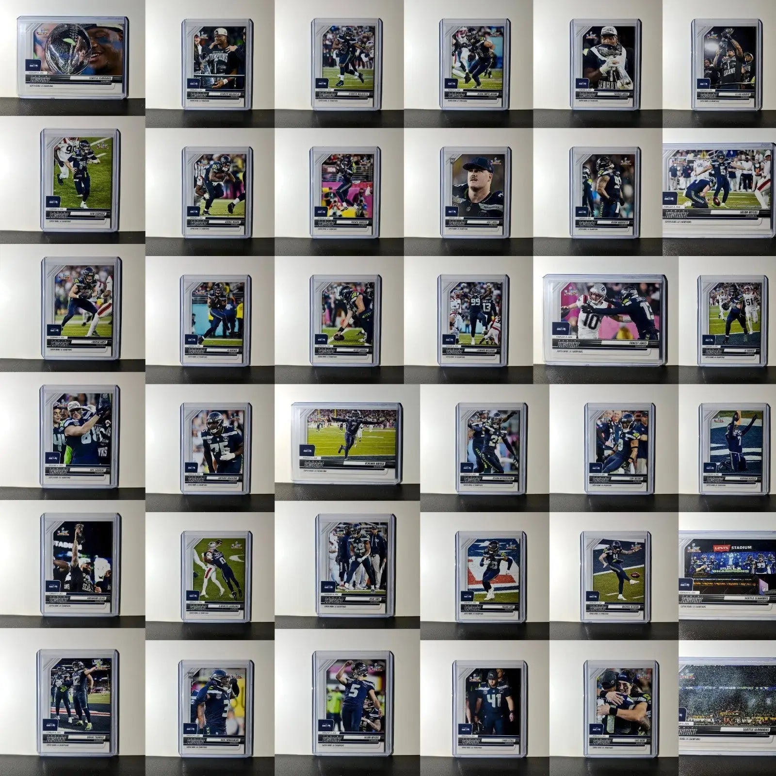 2026 Panini Super Bowl LIX Complete 36 Card Seattle Seahawks Football Card Set - Football Card Single