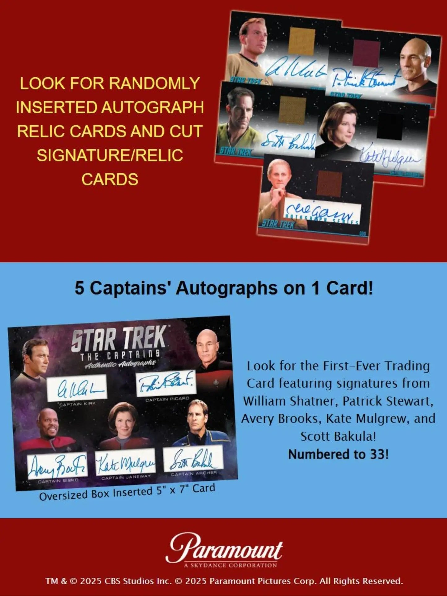 2026 Rittenhouse Star Trek Connections Hobby Box - Star Trek Card Box