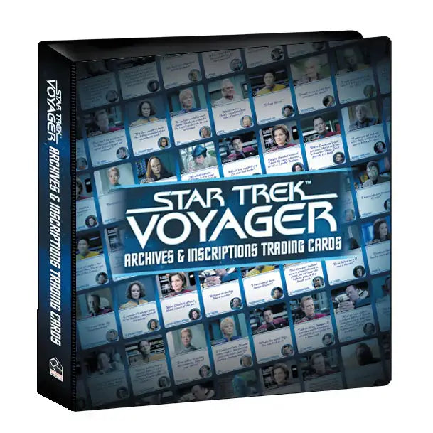 2026 Rittenhouse Star Trek Voyager Archives & Inscriptions 3 Ring Binder Album & P3 Promo - Other