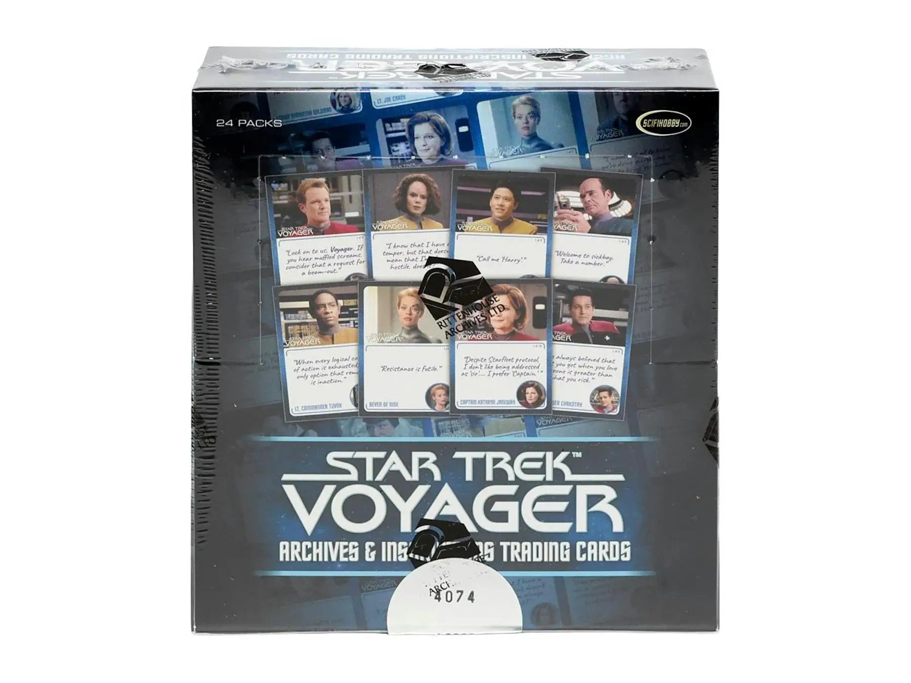 2026 Rittenhouse Star Trek Voyager Archives & Inscriptions Hobby Box | Columbia Sports Cards - Star Trek Card Box