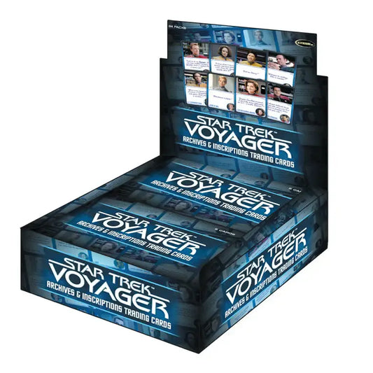 2026 Rittenhouse Star Trek Voyager Archives & Inscriptions Hobby Box - Star Trek Card Box