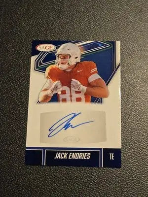 2026 SAGE #A-JE2 Jack Endries Autographs