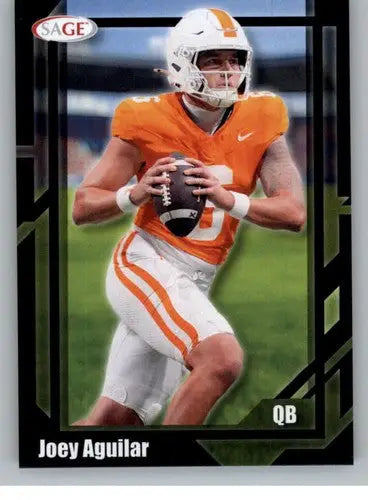 2026 Sage Retail Black #21 Joey Aguilar NM-MT ID:80668 - Football Card Single