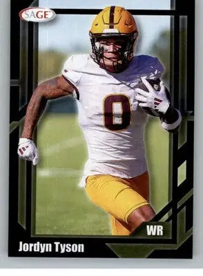 2026 Sage Retail Black #50 Jordyn Tyson NM-MT ID:80683 - Football Card Single
