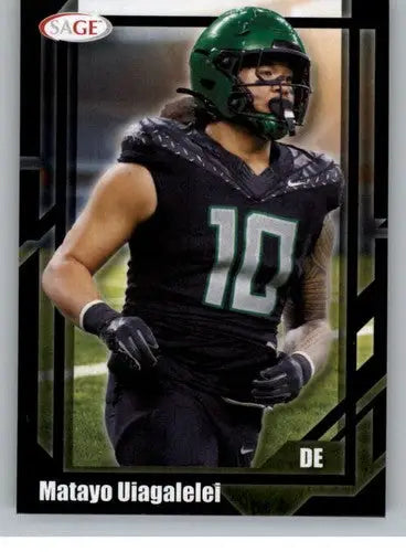 2026 Sage Retail Black #57 Matayo Uiagalelei NM-MT ID:80687 - Football Card Single