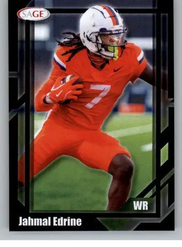 2026 Sage Retail Black #79 Jahmal Edrine NM-MT ID:80693 - Football Card Single