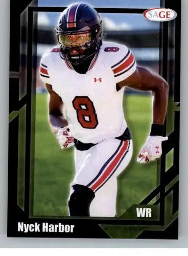 2026 Sage Retail Black #8 Nyck Harbor NM-MT ID:80662 - Football Card Single