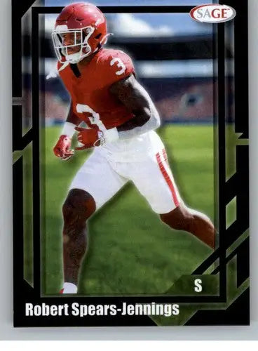 2026 Sage Retail Black #9 Robert Spears-Jennings NM-MT ID:80663 - Football Card Single