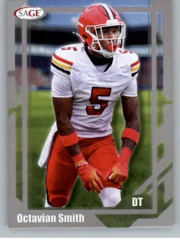 2026 Sage Retail Silver #10 Octavian Smith NM-MT ID:80617 - Football Card Single