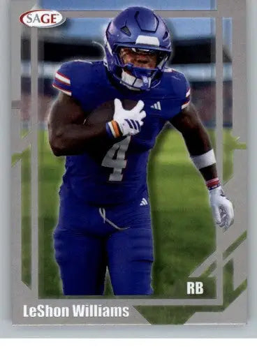 2026 Sage Retail Silver #14 Leshon Williams NM-MT ID:80619 - Football Card Single
