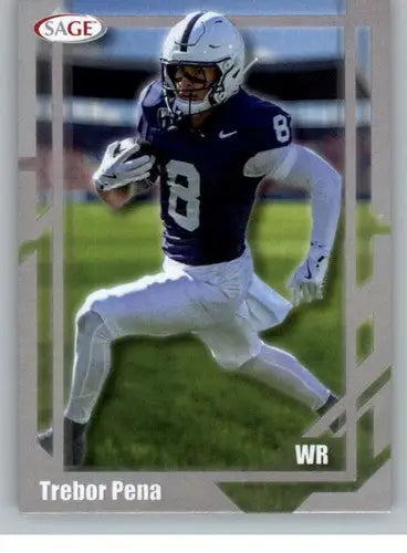 2026 Sage Retail Silver #17 Trebor Pena NM-MT ID:80621 - Football Card Single