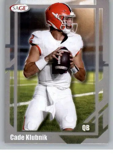 2026 Sage Retail Silver #2 Cade Klubnik NM-MT ID:80612 - Football Card Single