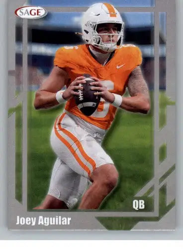 2026 Sage Retail Silver #21 Joey Aguilar NM-MT ID:80624 - Football Card Single