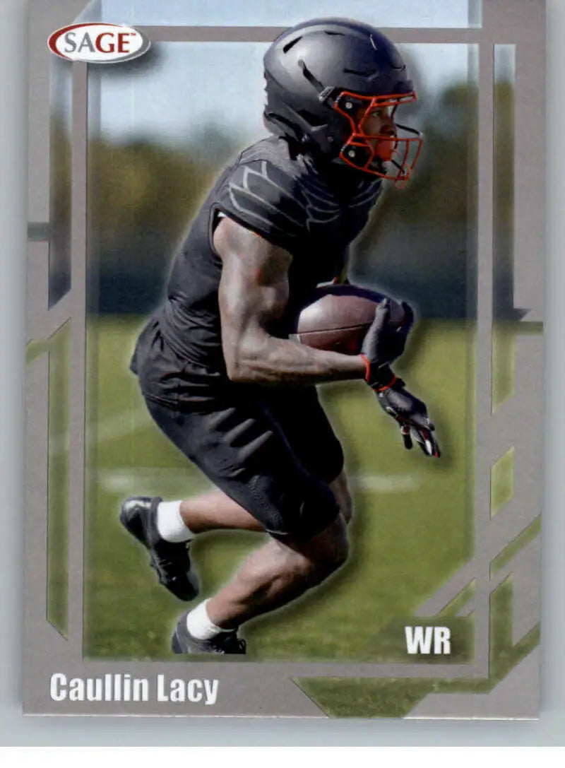 2026 Sage Retail Silver #4 Caullin Lacy NM-MT ID:80613 - Football Card Single
