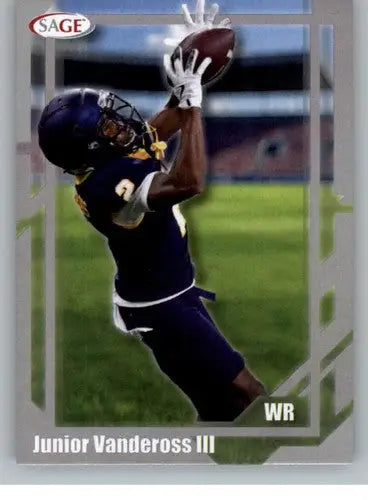 2026 Sage Retail Silver #66 Junior Vandross III NM-MT ID:80641 - Football Card Single