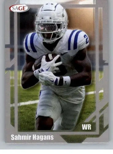 2026 Sage Retail Silver #72 Sahmir Haganis NM-MT ID:80645 - Football Card Single