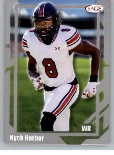 2026 Sage Retail Silver #8 Nyck Harbor NM-MT ID:80615 - Football Card Single