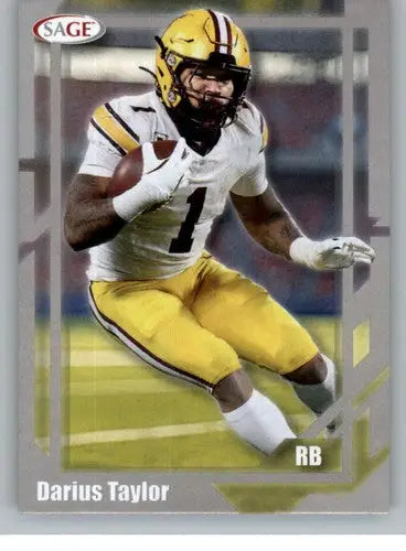 2026 Sage Retail Silver #80 Darius Taylor NM-MT ID:80648 - Football Card Single
