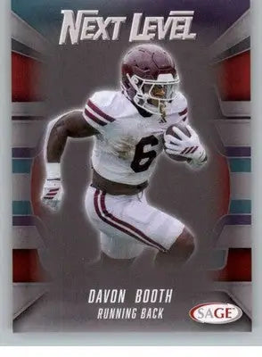 2026 Sage Retail Silver #89 Davon Booth NM-MT NXL ID:80653 - Football Card Single