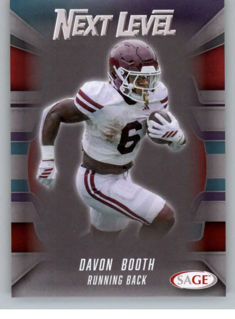 2026 Sage Retail Silver #89 Davon Booth NM-MT NXL ID:80653 - Football Card Single