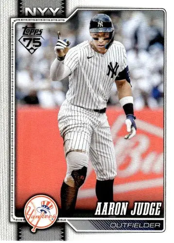 2026 Topps #1 Aaron Judge NM-MT Yankees ID:81732 - Baseball Card Single
