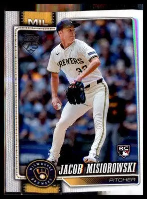 2026 Topps #10 Jacob Misiorowski RC RC - Baseball Card Single