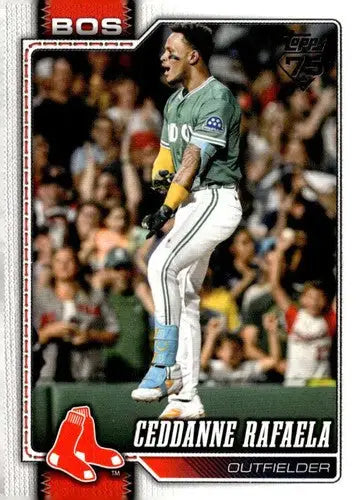 2026 Topps #101 Ceddanne Rafaela NM-MT Red Sox ID:81792 - Baseball Card Single