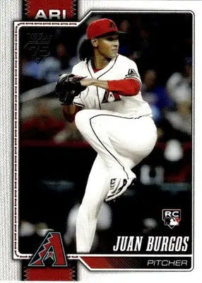 2026 Topps #102 Juan Burgos NM-MT RC Rookie Diamondbacks ID:82063 - Baseball Card Single