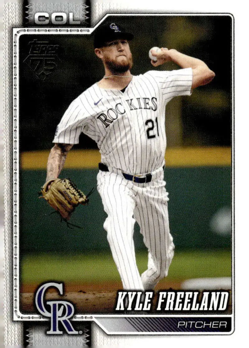 2026 Topps #106 Kyle Freeland NM-MT Colorado Rockies Baseball Card