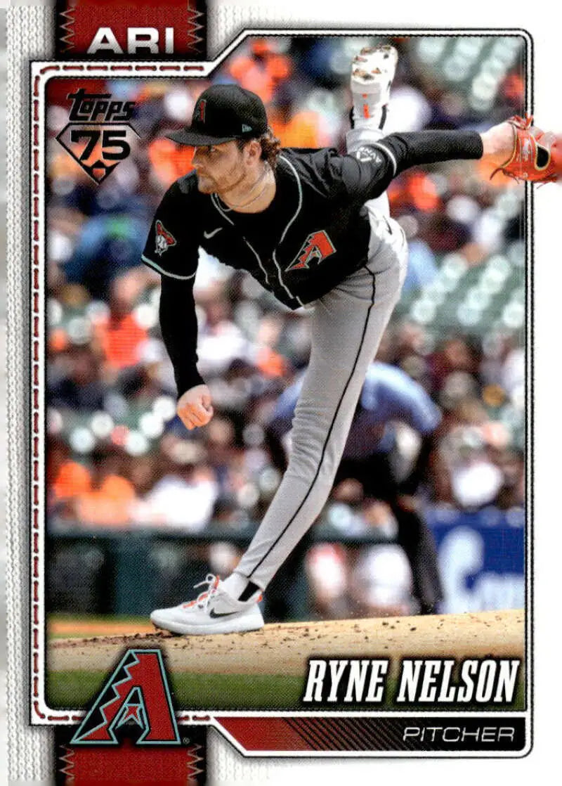 2026 Topps #114 Ryne Nelson NM-MT Arizona Diamondbacks Baseball Card