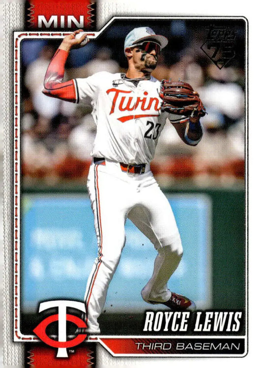 2026 Topps #115 Royce Lewis NM-MT Twins ID:82219 - Baseball Card Single
