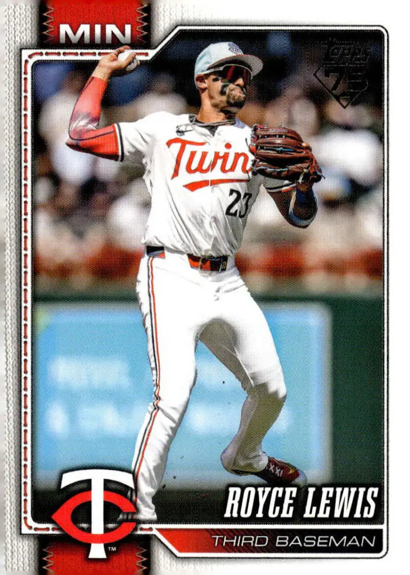 2026 Topps #115 Royce Lewis NM-MT Twins ID:82219 - Baseball Card Single