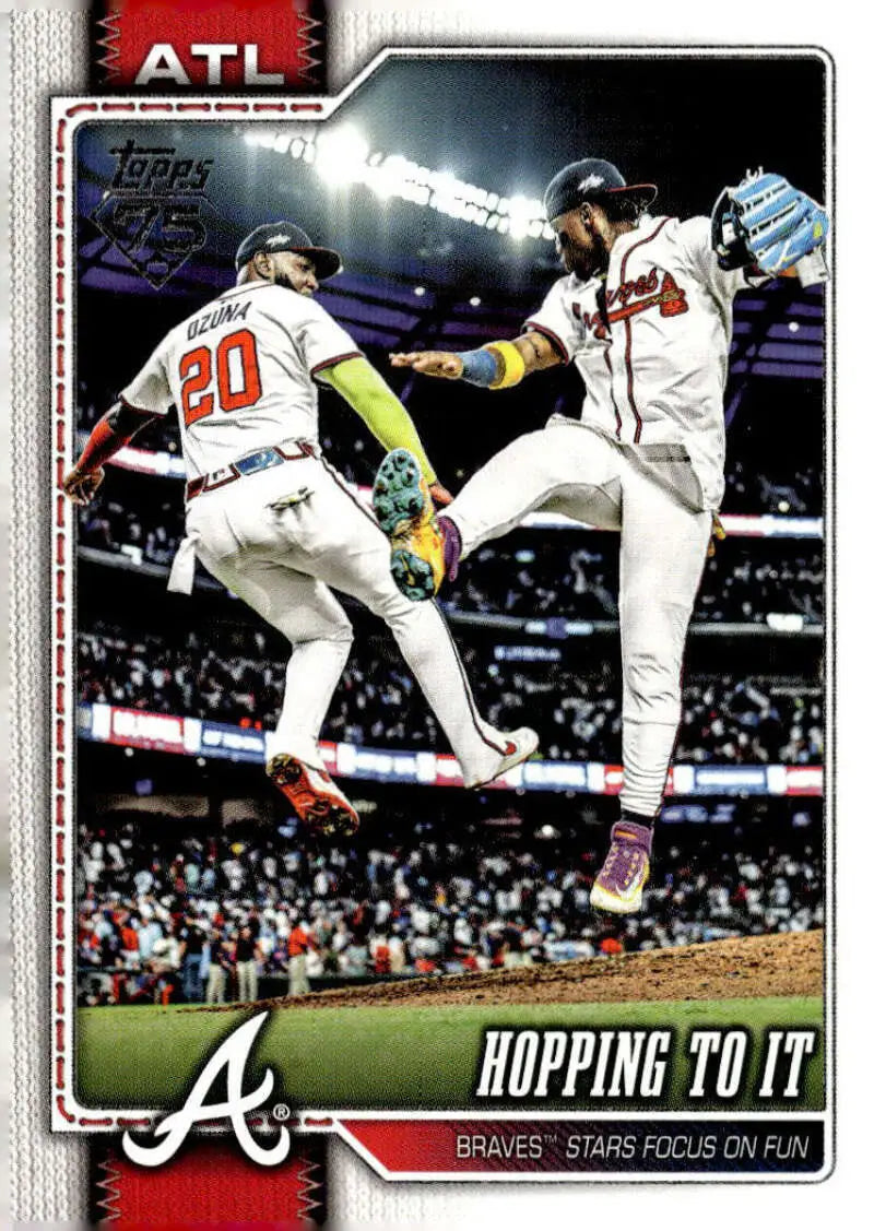 2026 Topps #118 Ronald Acuna Jr. NM-MT Braves Combo Card/Checklist ID:81799 - Baseball Card Single