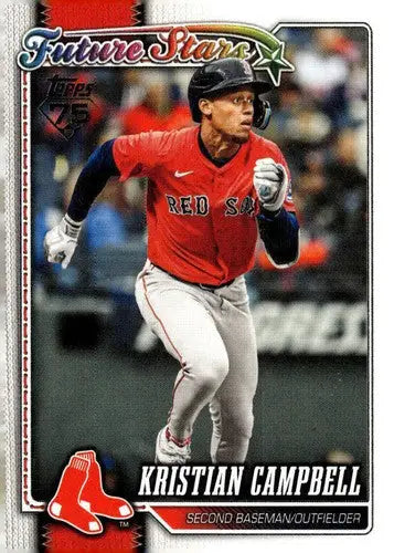 2026 Topps #125 Kristian Campbell NM-MT Red Sox Future Stars ID:81804 - Baseball Card Single