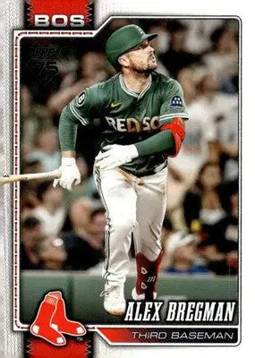 2026 Topps #135 Alex Bregman NM-MT Red Sox ID:82126 - Baseball Card Single