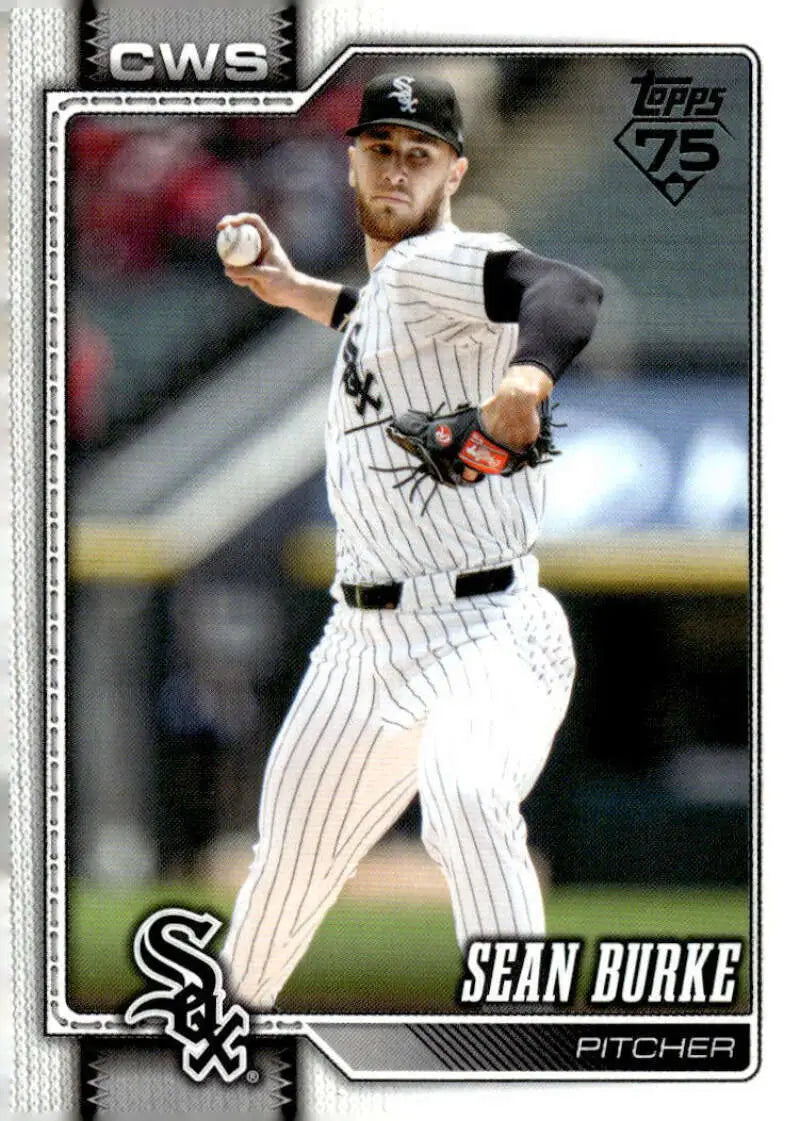 2026 Topps #137 Sean Burke NM-MT Chicago White Sox Baseball Card