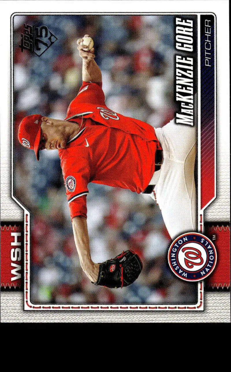 2026 Topps #14 MacKenzie Gore NM-MT Washington Nationals Baseball Card