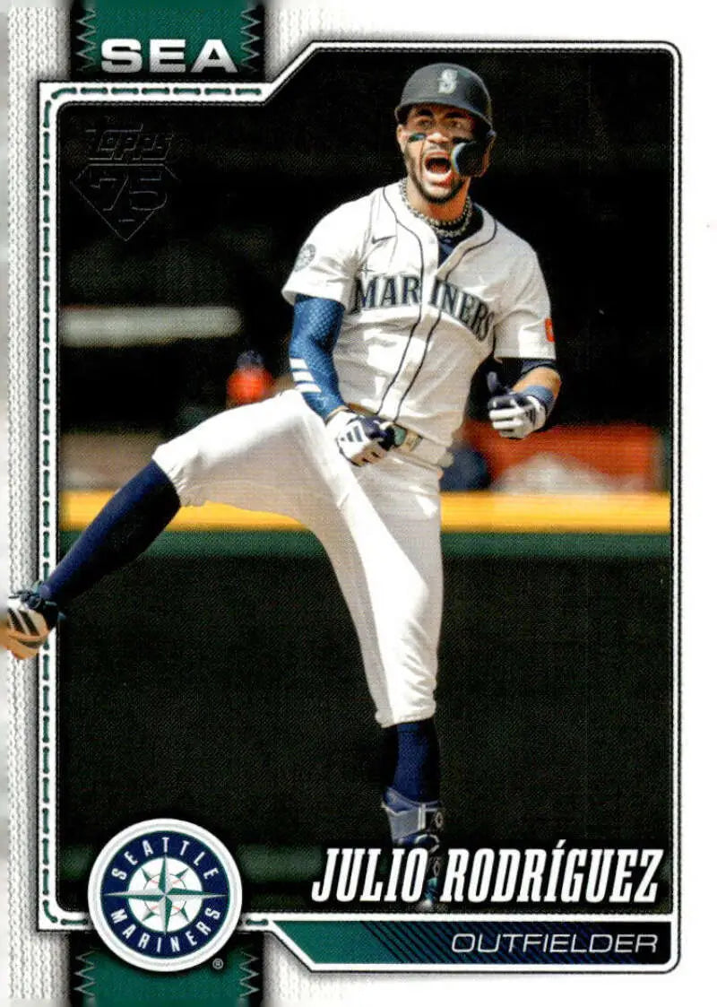 2026 Topps #146 Julio Rodriguez NM-MT Mariners ID:82227 - Baseball Card Single