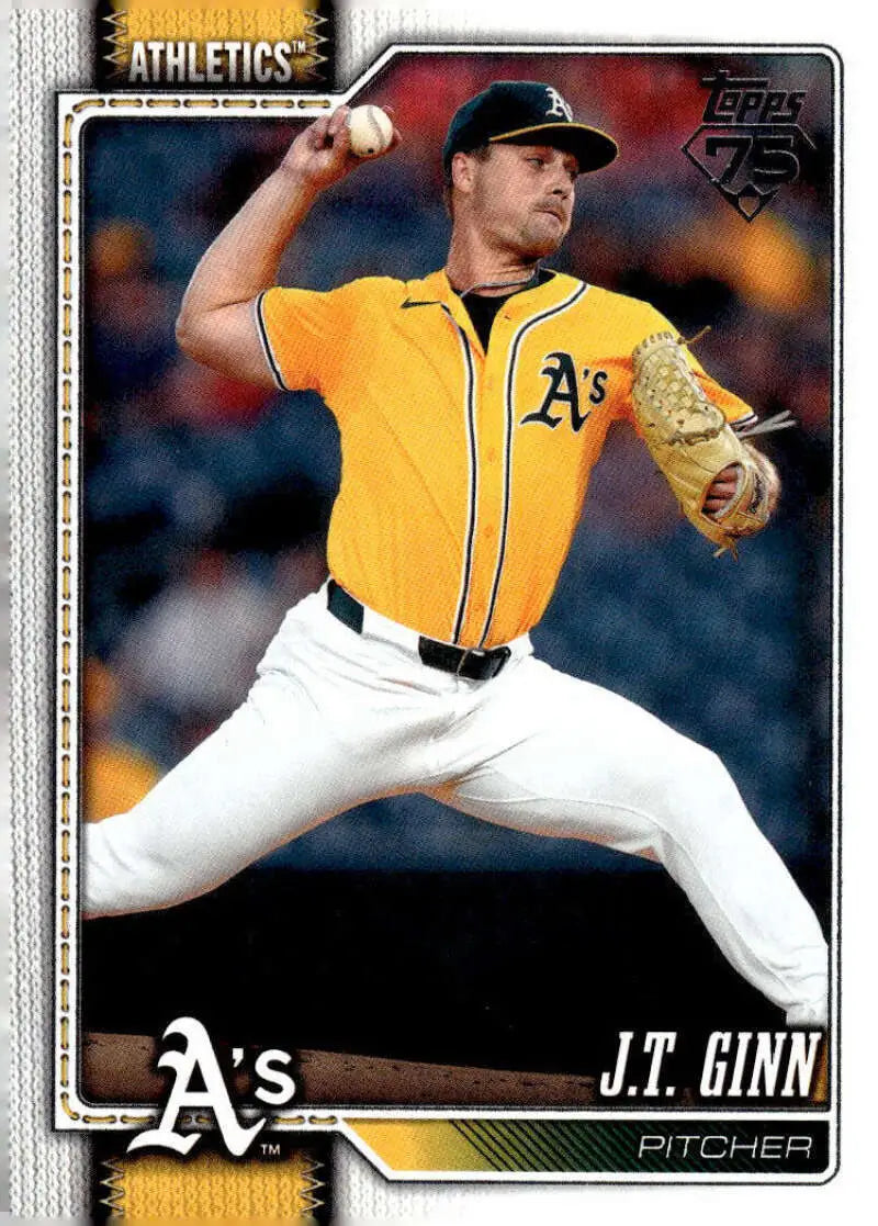 2026 Topps #153 J.T. Ginn NM-MT Athletics Baseball Card