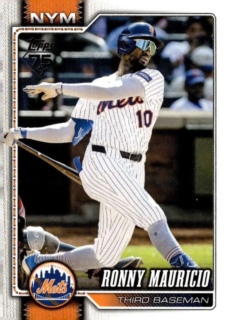 2026 Topps #159 Ronny Mauricio NM-MT New York Mets Baseball Card