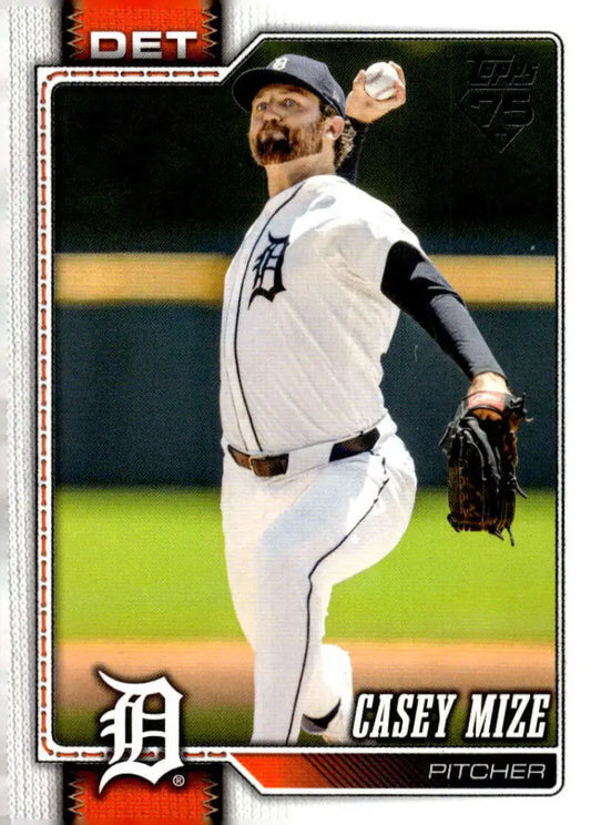 2026 Topps #16 Casey Mize NM-MT Detroit Tigers Baseball Card - Baseball Card Single