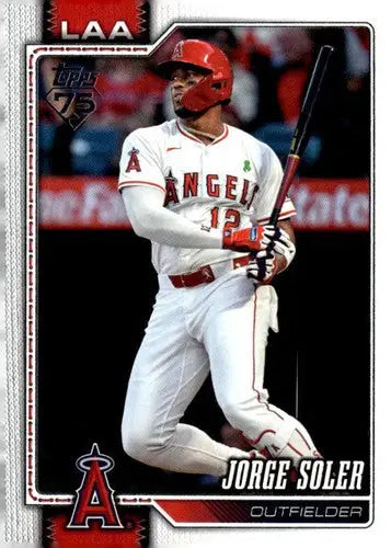 2026 Topps #162 Jorge Soler NM-MT Angels ID:81817 - Baseball Card Single