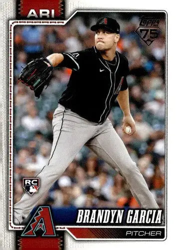 2026 Topps #163 Brandyn Garcia NM-MT RC Rookie Diamondbacks ID:81818 - Baseball Card Single