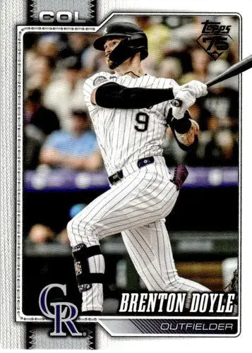 2026 Topps #164 Brenton Doyle NM-MT Rockies ID:82069 - Baseball Card Single